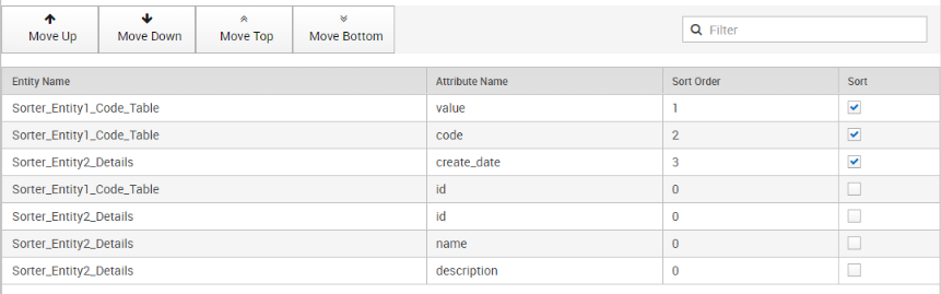 sorter editor