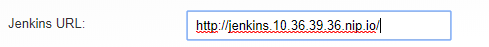 jenkins url