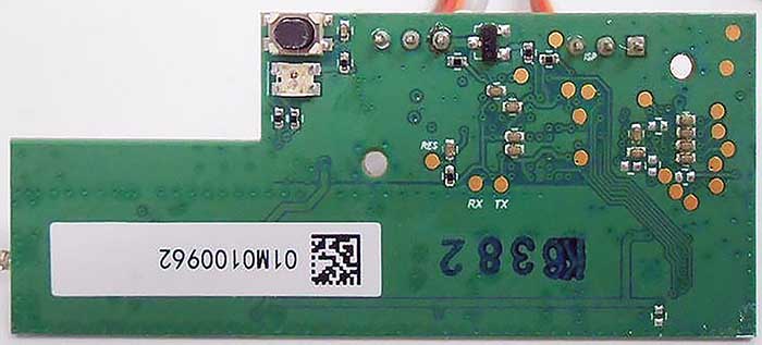 P330 Receiver 5.8G board v5 B bottom