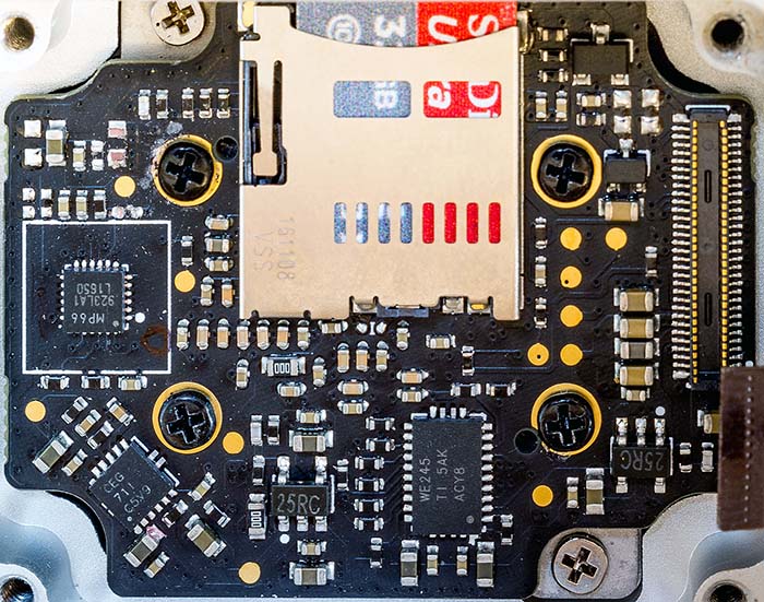 WM321 Gimbal sensor board v3 A bottom