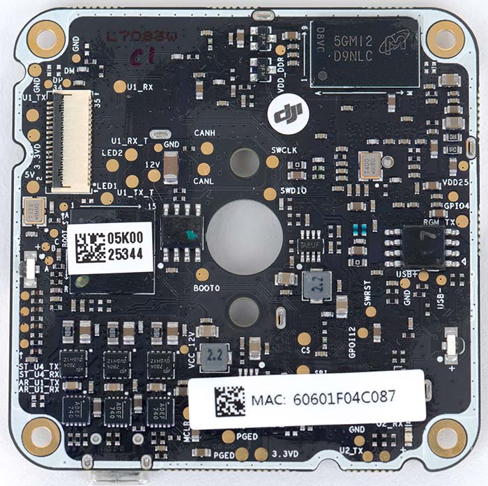 WM321 Gimbal top board v4 B bottom