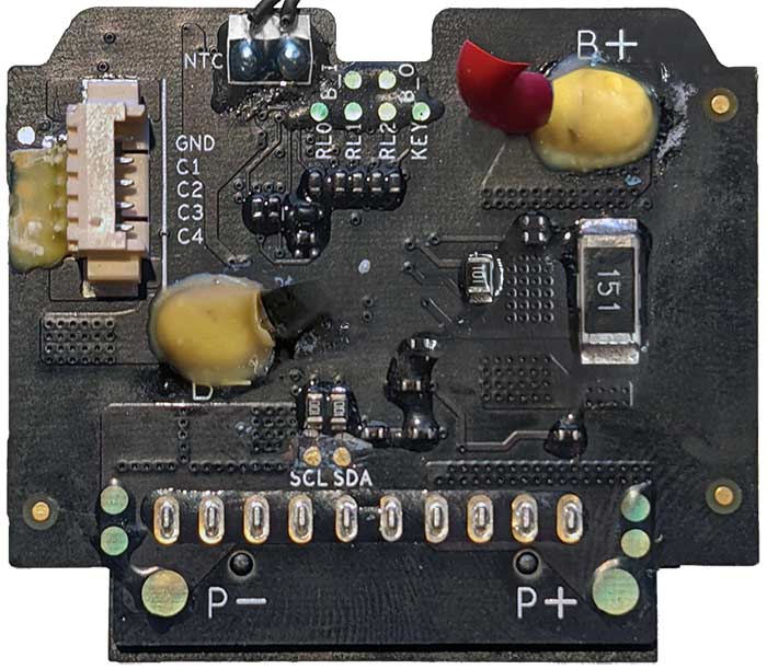 WM240 Battery Intelligent board v6 bottom